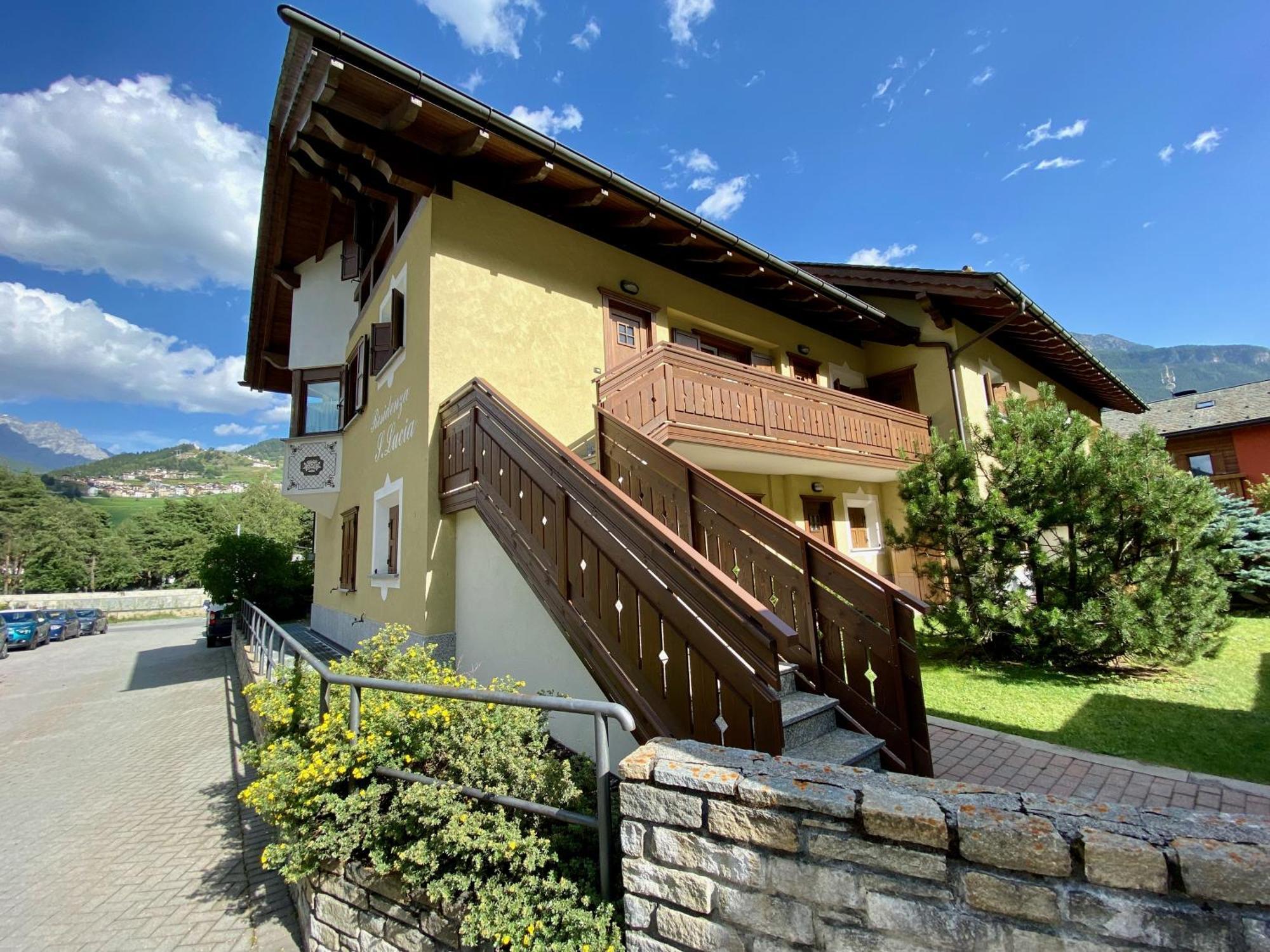 בורמיו Appartamento In Residence Santa Lucia מראה חיצוני תמונה